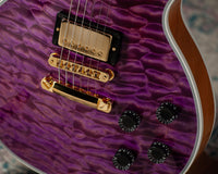 Gibson Les Paul Custom 7A Quilted Maple Top Violet #CS501029