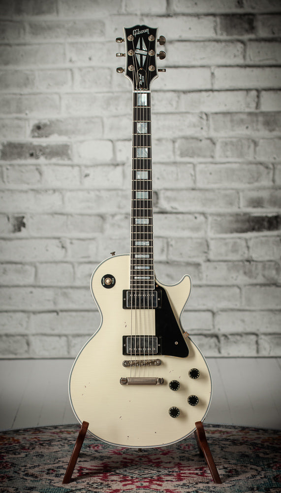 Gibson Les Paul Custom Murphy Lab Heavy Aged Classic White