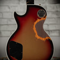 Gibson M2M '68 Les Paul Custom RI Murphy Lab Ultra Heavy Aged Gold Vermillion Burst #605828