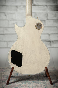 Gibson M2M Les Paul Custom 7A Quilt Ocean Blue, TV White Back, Custom Buckers #CS501094 Used