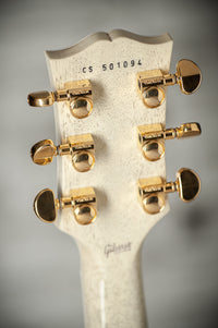 Gibson M2M Les Paul Custom 7A Quilt Ocean Blue, TV White Back, Custom Buckers #CS501094 Used