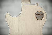 Gibson M2M Les Paul Custom 7A Quilt Ocean Blue, TV White Back, Custom Buckers #CS501094 Used