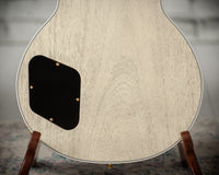 Gibson M2M Les Paul Custom 7A Quilt Ocean Blue, TV White Back, Custom Buckers #CS501094 Used