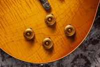 Gibson Made 2 Measure '59 Reissue Les Paul Handpicked Top  Dirty Lemon Fade #953386