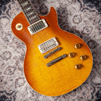 Gibson Made 2 Measure '59 Reissue Les Paul Handpicked Top  Dirty Lemon Fade #953386