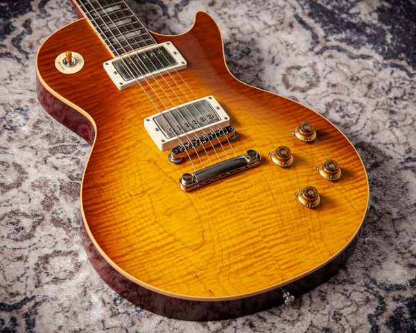 Gibson Made 2 Measure '59 Reissue Les Paul Handpicked Top  Dirty Lemon Fade #953386