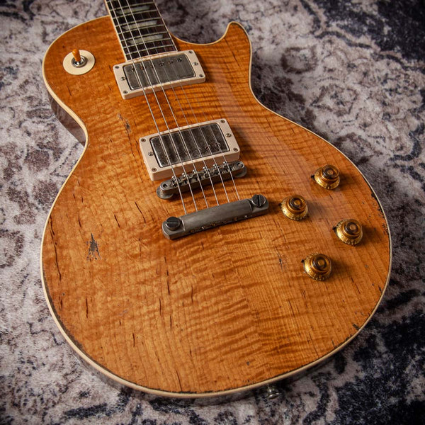 Gibson Murphy Lab Heavy Aged 1959 Les Paul Standard Handpicked Torrefied Top Natural # 951459