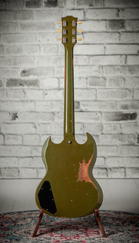 Gibson Murphy Lab Heavy Aged '61 SG Standard Olive Drab #602251