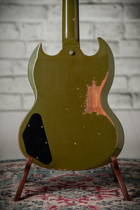 Gibson Murphy Lab Heavy Aged '61 SG Standard Olive Drab #602251