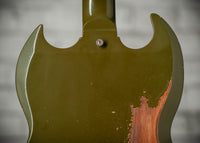 Gibson Murphy Lab Heavy Aged '61 SG Standard Olive Drab #602251