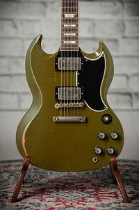 Gibson Murphy Lab Heavy Aged '61 SG Standard Olive Drab #602251