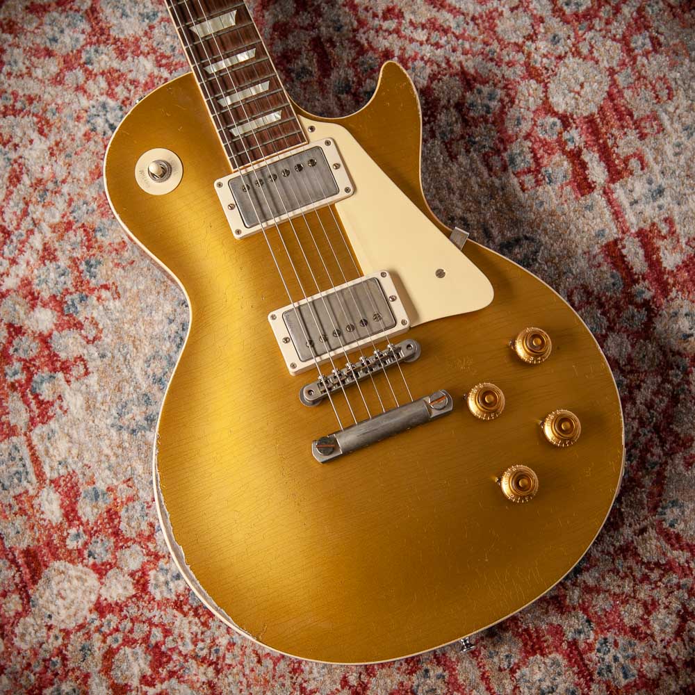 Gibson Murphy Lab Ultra Heavy Aged '57 Les Paul Goldtop SN# 721570