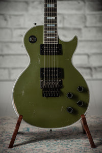 Gibson Murphy Lab Ultra Heavy Aged Les Paul Axcess Olive Drab #CS501801