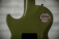 Gibson Murphy Lab Ultra Heavy Aged Les Paul Axcess Olive Drab #CS501801