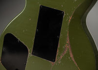 Gibson Murphy Lab Ultra Heavy Aged Les Paul Axcess Olive Drab #CS501801