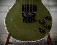 Gibson Murphy Lab Ultra Heavy Aged Les Paul Axcess Olive Drab #CS501801