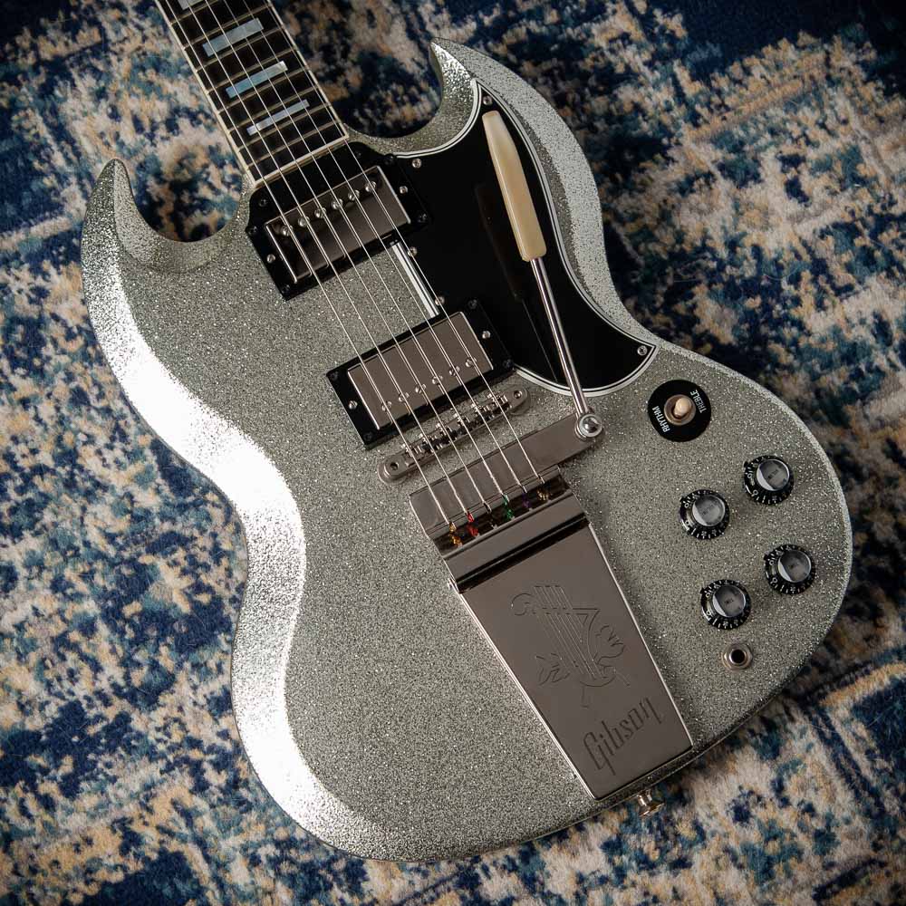 Gibson SG Silver Sparkle #CS76998 Used