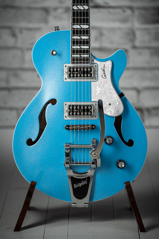 Godin Montreal Premiere Ltd Imperial Blue SN# 051595000001 Demo