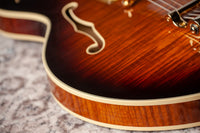 Gretsch  Broadkaster® LX Figured Center Block with String-Thru Bigsby® Havana Burst #JT25113702