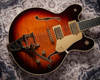 Gretsch  Broadkaster® LX Figured Center Block with String-Thru Bigsby® Havana Burst #JT25113702