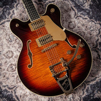 Gretsch  Broadkaster® LX Figured Center Block with String-Thru Bigsby® Havana Burst #JT25113702