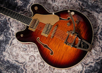 Gretsch  Broadkaster® LX Figured Center Block with String-Thru Bigsby® Havana Burst #JT25113702