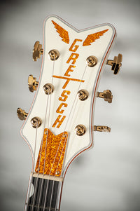 Gretsch  Falcon™ Center Block LTD with String-Thru Bigsby® and Gold Hardware, Ebony Fingerboard, Vintage White #JT25051583