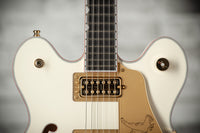 Gretsch  Falcon™ Center Block LTD with String-Thru Bigsby® and Gold Hardware, Ebony Fingerboard, Vintage White #JT25051583