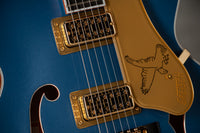 Gretsch Falcon Hollow Body Cerulean Smoke #JT24124479