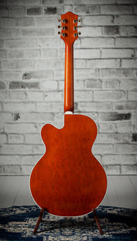 Gretsch G6120TG-DS Players Edition Roundup Orange SN# JT22010180