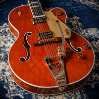 Gretsch G6120TG-DS Players Edition Roundup Orange SN# JT22010180