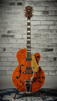 Gretsch G6120TGQM-56 LTD QLT Chet Rustic Orange # JT24040995