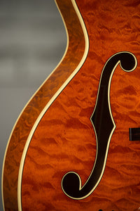Gretsch G6120TGQM-56 LTD QLT Chet Rustic Orange # JT24040995