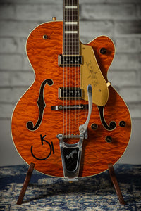 Gretsch G6120TGQM-56 LTD QLT Chet Rustic Orange # JT24040995