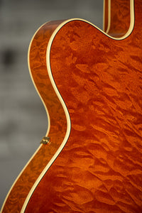 Gretsch G6120TGQM-56 LTD QLT Chet Rustic Orange # JT24040995
