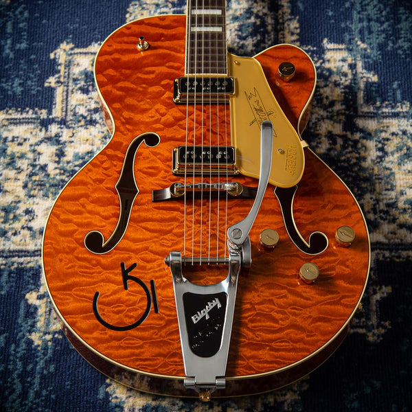 Gretsch G6120TGQM-56 LTD QLT Chet Rustic Orange # JT24040995