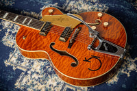 Gretsch G6120TGQM-56 LTD QLT Chet Rustic Orange # JT24040995