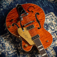 Gretsch G6120TGQM-56 LTD QLT Chet Rustic Orange # JT24040995