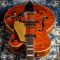 Gretsch G6120TGQM-56 LTD QLT Chet Rustic Orange # JT24040995
