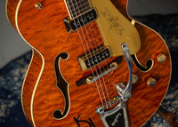 Gretsch G6120TGQM-56 LTD QLT Chet Rustic Orange # JT24040995