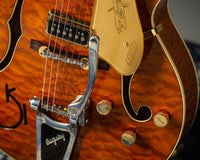 Gretsch G6120TGQM-56 LTD QLT Chet Rustic Orange # JT24040995