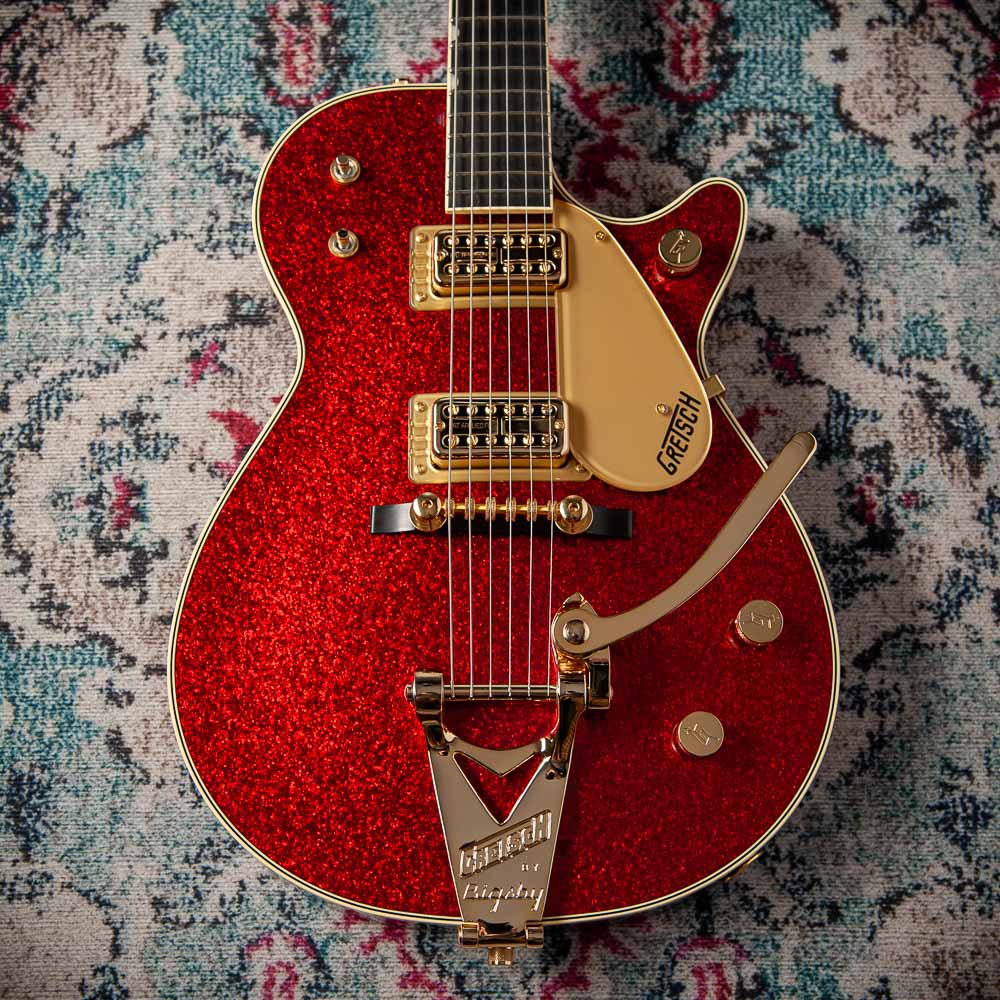 Gretsch G6129TG-59VS Limited Edition Red Sparkle Jet – Lauzon Music