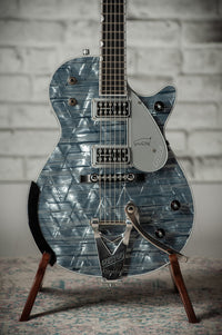 G6134T-58 Limited Edition Penguin Blue Pearl w/Bigsby #JT26051192
