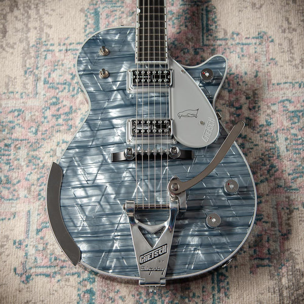G6134T-58 Limited Edition Penguin Blue Pearl w/Bigsby #JT26051192