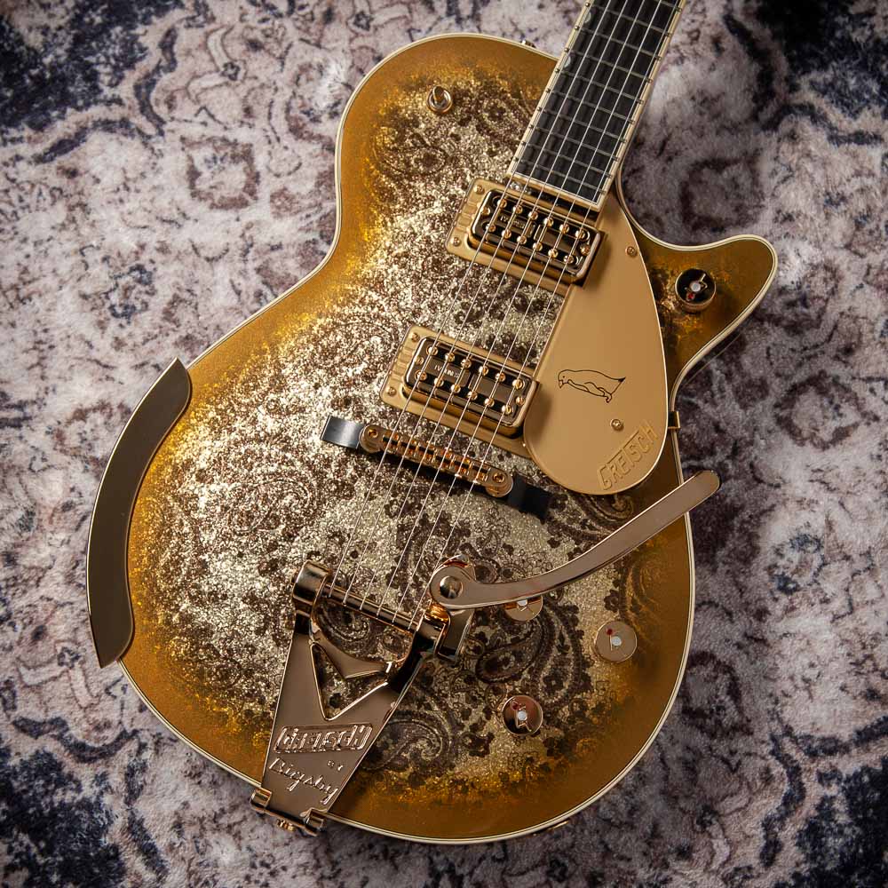 Gretsch G6134TG Limited Edition Paisley Penguin™ Gold Paisley #JT25041285