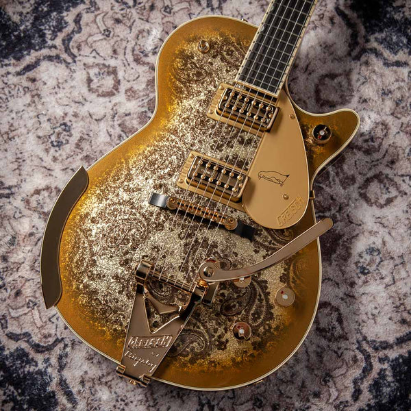 Gretsch G6134TG Limited Edition Paisley Penguin™ Gold Paisley #JT25041285