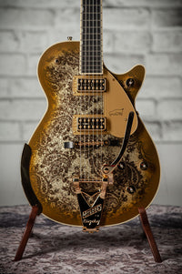 Gretsch G6134TG Limited Edition Paisley Penguin™ Gold Paisley #JT25041285