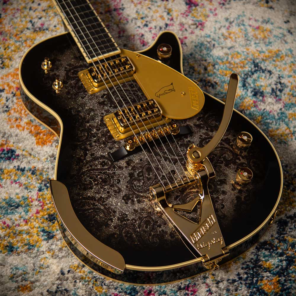 Gretsch Limited Edition G6134TG Paisley Penguin with String through Bigsby # JT23051796