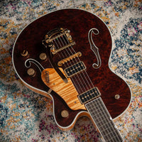 Gretsch Masterbuilt G6659 Broadkaster Claro Walnut Ltd SN# UC21122235 USED