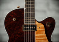 Gretsch Masterbuilt G6659 Broadkaster Claro Walnut Ltd SN# UC21122235 USED